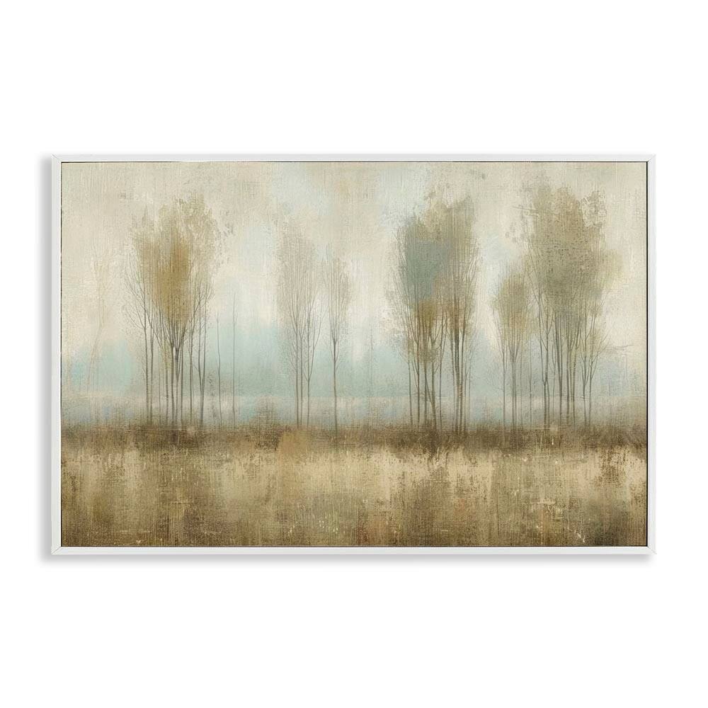 Muted Forest View by LSR Design Studio White Framed Nature Giclee Art Print 12 in. x 18 in. price history on PriceWatchPro