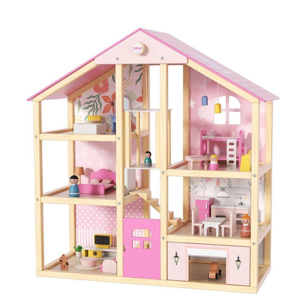 ドールハウス SEEUTEK Modern Dollhouse Series Bounce House Dollhouse with