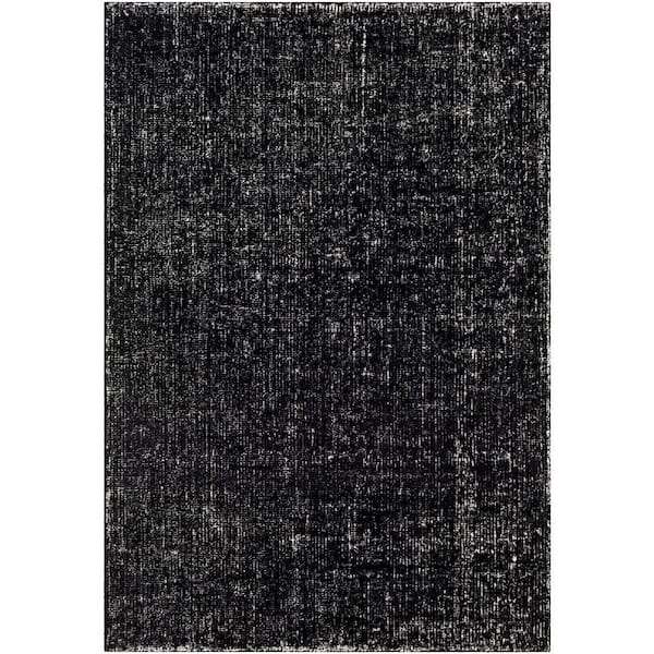 Livabliss Monica Black/White 5 ft. x 8 ft. Indoor Area Rug