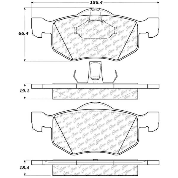 Centric Parts Disc Brake Pad Set