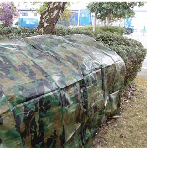 Heavy Duty Camo Waterproof Tarpaulin Cover Ground Sheet Camouflage 