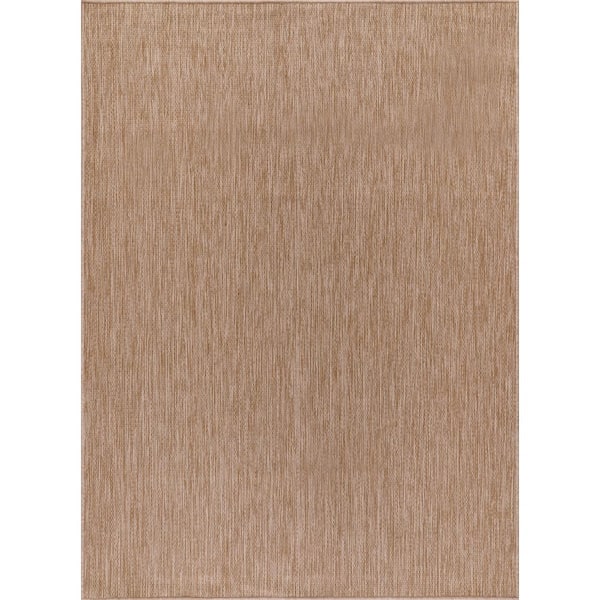 Beverly Rug Jute 10 ft. x 14 ft. Aloha Washable Indoor Outdoor Area Rug
