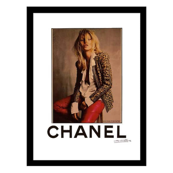 VENICE BEACH Collections Kate Moss Designer Fashion by Fairchild Paris Framed Graphic Print People Poster Art Print 18 in. x 14 in.