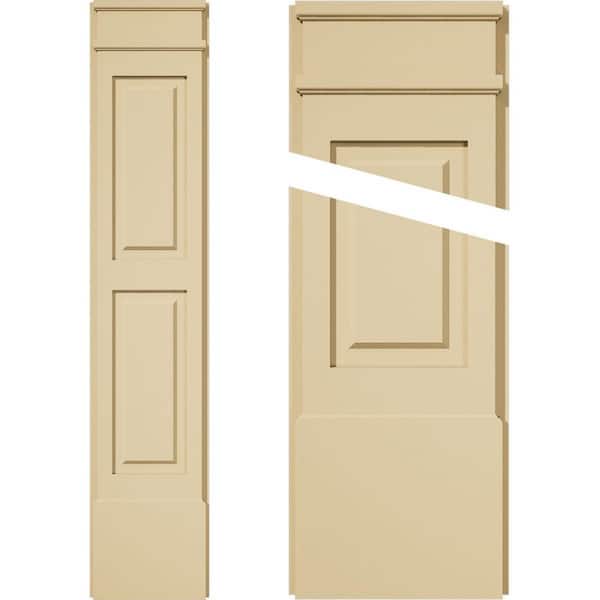 Ekena Millwork 2 in. D x 12 in. W x 60 in. L Primed Polyurethane Pilaster 1- Pack