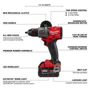 M18 FUEL 18-Volt Lithium-Ion Brushless Cordless Hammer Drill and Impact Driver Combo Kit (2-Tool) with Inflator