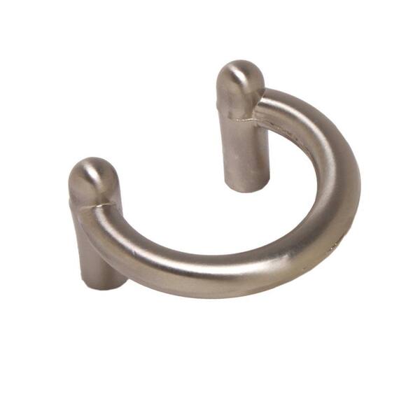 Rish 1.26 in. Satin Nickel Cabinet Hardware Center-to-Center Pull-DISCONTINUED