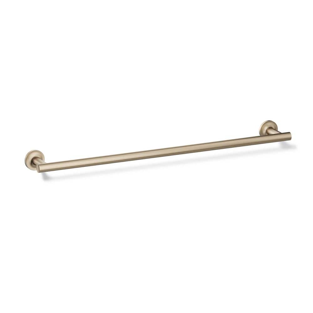 Purist 24 in. Wall Mounted Towel Bar in Vibrant Brushed Bronze price history on PriceWatchPro