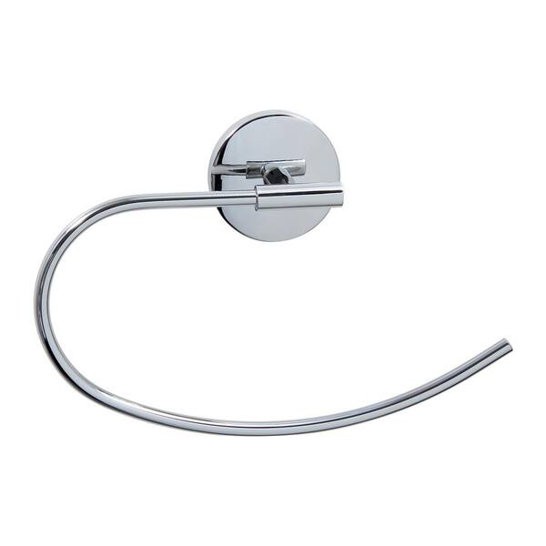 Croydex Flexi-Fix Romsey Modern Chrome Plated Zinc Alloy Construction 