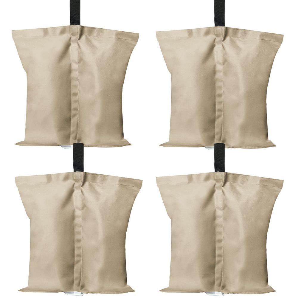 Canopy Weights Gazebo Tent Sand Bags in Beige, 4-Pack price history on PriceWatchPro