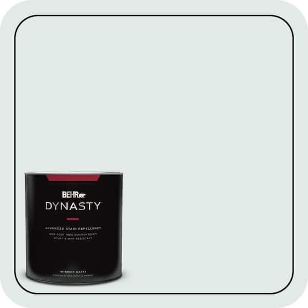 BEHR DYNASTY 1 qt. #W-D-520 Clear View Matte Interior Stain-Blocking Paint & Primer