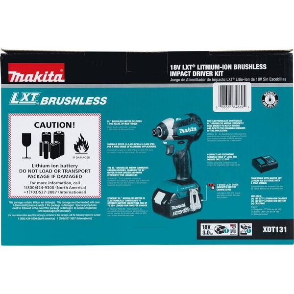 Makita 18V LXT Brushless Impact Driver 