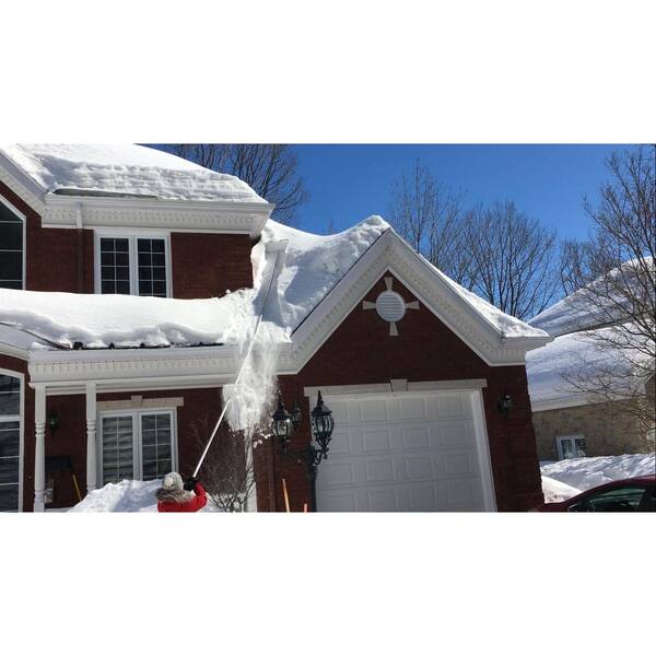 20 Plus 10 ft Handle Rooftop Snow Removal Tool SnowPeeler Plus