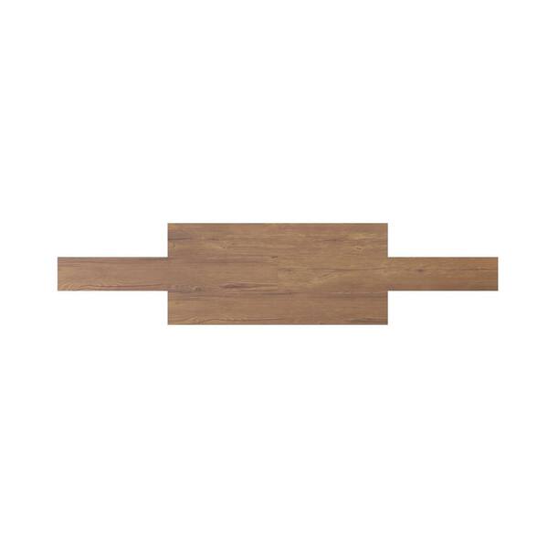 ACHIM Nexus 6 in. Width Saddle Water Resistant Peel and Stick Vinyl Plank Flooring (15 sq. ft./case) VFP1.2SD10