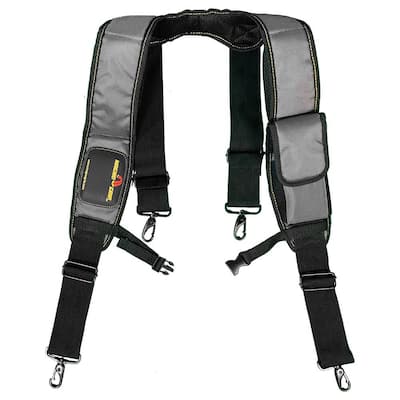 Padded Suspenders with Smart Phone Pouch