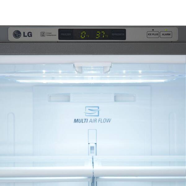 LG 20.9 cu. ft. French Door Refrigerator in Stainless Steel with