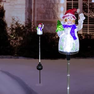 10 Multi Color Tinsel Globe Light Set Holiday Christmas Yard Outdoor Decoration 