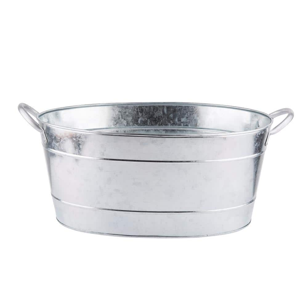 TableCraft 5.5 Gal. Galvanized Steel Beverage Tub BT1914 The