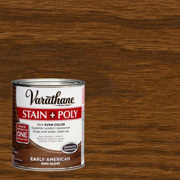 Varathane 1-qt. Early American Stain and Polyurethane (Case of 2)