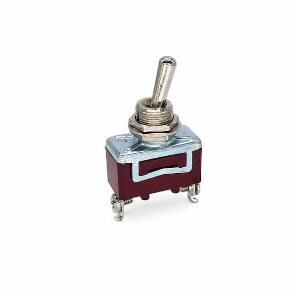 20 Amp Single-Pole Toggle Switch Silver 1-Pack NHE-TS-1