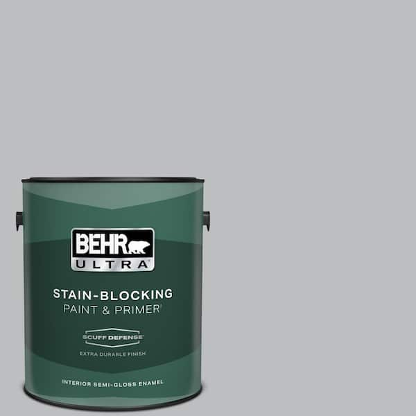 BEHR ULTRA 1 gal. #N530-3 High Speed Access Extra Durable Semi-Gloss Enamel Interior Paint & Primer