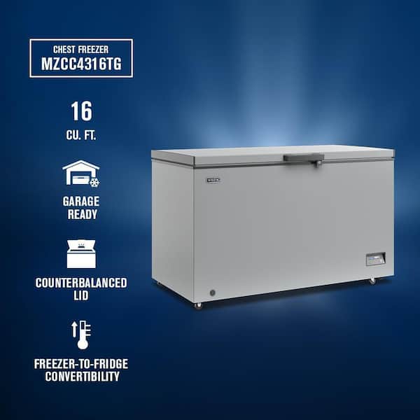 Maytag 16 cu. ft. Auto / Cycle Defrost Chest Freezer with Freezer