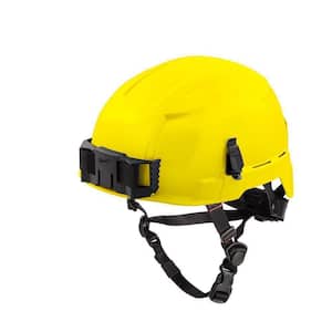 BOLT Yellow Type 2 Class E Non-Vented Safety Helmet