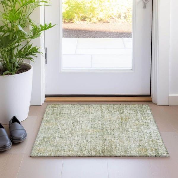 Chantille Machine Washable Indoor/Outdoor Abstract ACN1764 Beige 2 ft. x 3 ft. Accent Rug