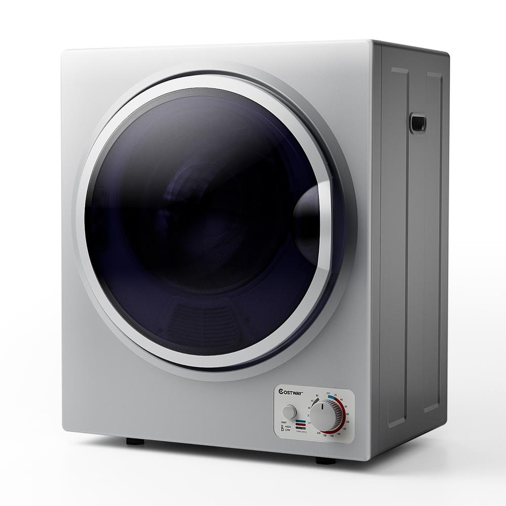 1700W Electric Tumble Laundry Dryer with Steel Tub - Costway