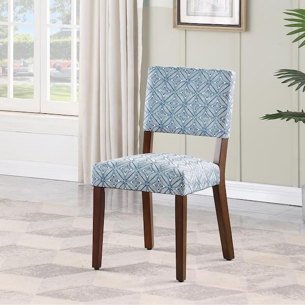 Blue print 2025 dining chairs