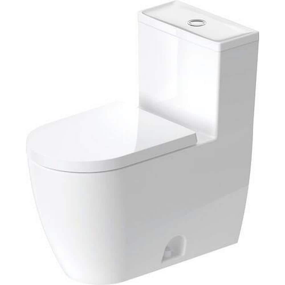 Soleil by Starck 1-Piece 1.28 GPF Single Flush Elongated Toilet in White with Seat Included price history on PriceWatchPro