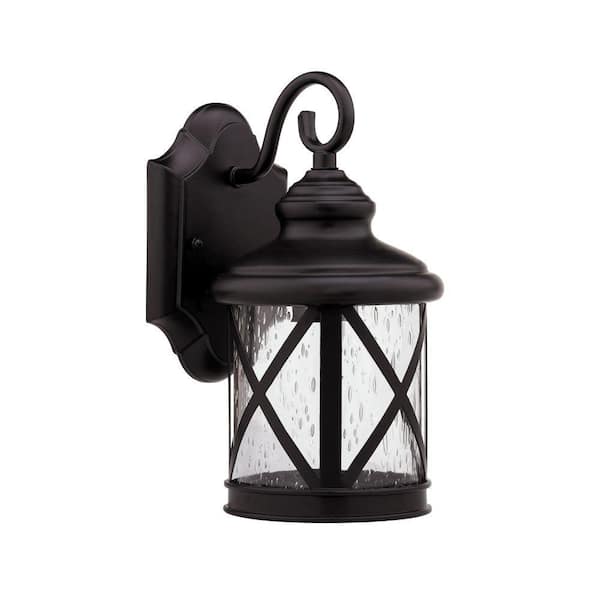 Chloe Lighting Transitional Wall-Mount 1-Light Outdoor Oil Rubbed Bronze Outdoor Sconce