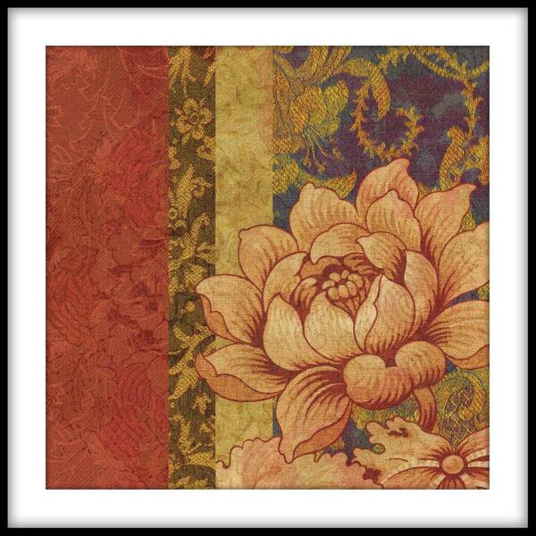 PTM Images 13.75 in. x 13.75 in. "Polka Tub II" Framed Wall Art