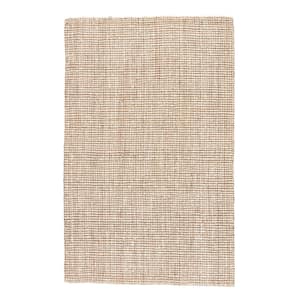 Natural Tan 5 ft. x 8 ft. Solid Area Rug
