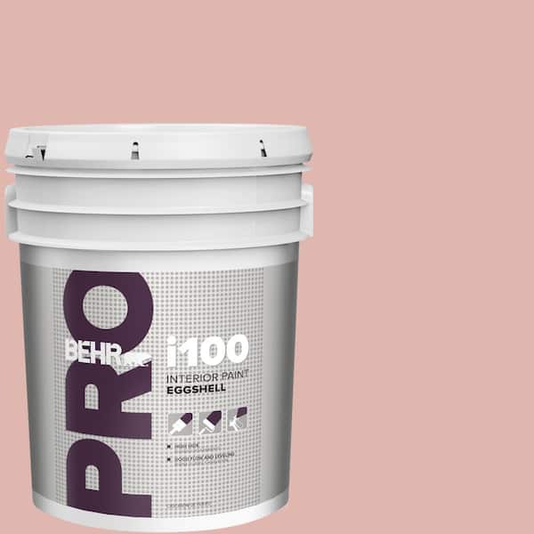 BEHR PRO 5 gal. #S160-2 Pink Quartz Eggshell Interior Paint