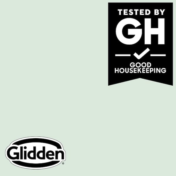 Glidden Premium 1 qt. PPG1226-1 Tint Of Green Eggshell Interior Latex Paint