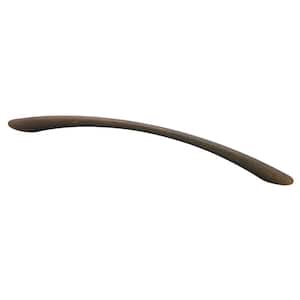 Tapered Bow 8-13/16 in. (224mm) Center-to-Center Distressed Oil Rubbed Bronze Drawer Pull