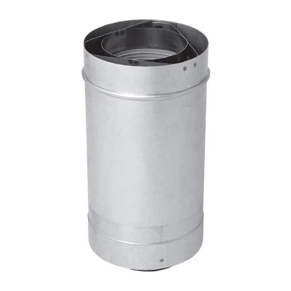 Rheem 12 in. Vent Length 3 x 5 in. Stainless Steel Concentric Vent for Indoor Tankless Gas Water Heaters