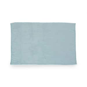 Alanton Light Blue Flannel Throw Blanket