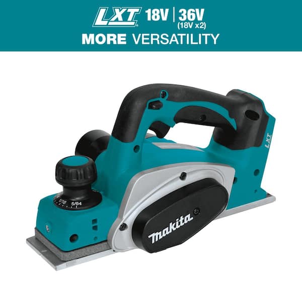 18V LXT Lithium-Ion 3-1/4 in. Cordless Planer (Tool-Only) with bonus 36V (18V X2) LXT Hot Water Kettle (Tool-Only)