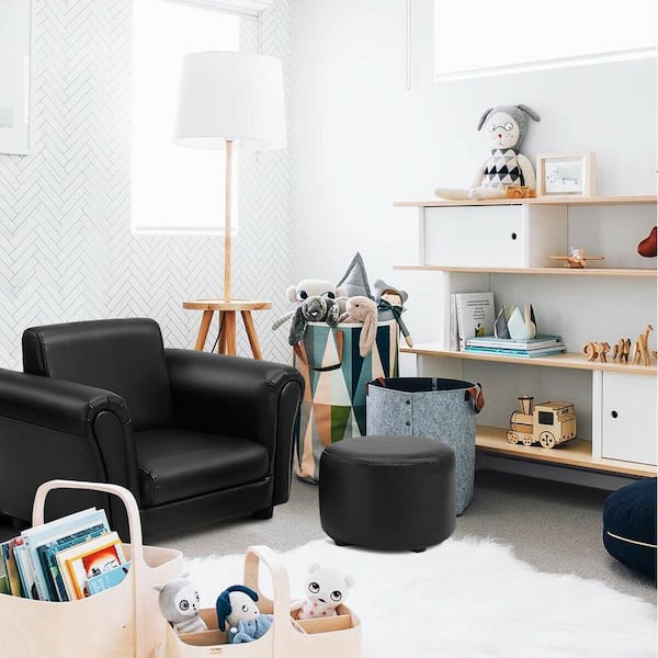 Childrens faux leather sofa deals