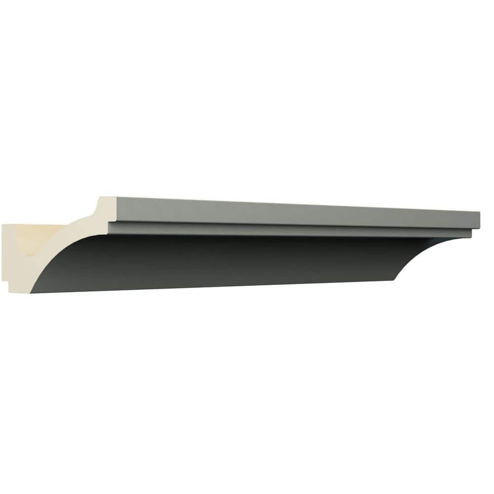 Arlene 6.5" Wide Unfinished Polyurethane Crown Moulding
