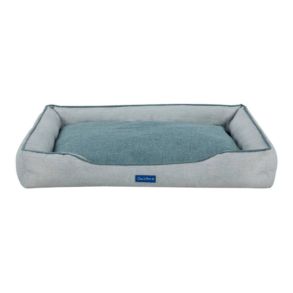 Arthur Large Gray Dog Bed