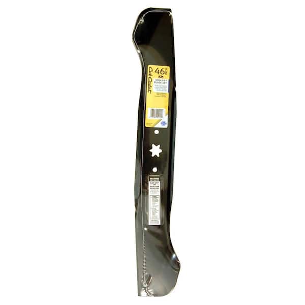 Cub Cadet Original Equipment High Lift Blade Set for Select 46 in. Riding Lawn Mowers with 6-Point Star OE# 942-04244, 942-04244A