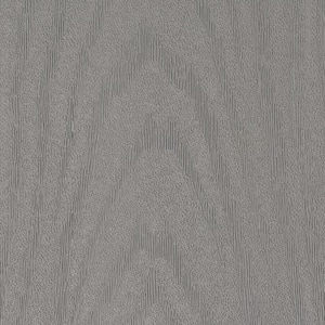 Select 1 in. x 5-1/2 in. x 12 ft. Pebble Grey Grooved Edge Capped Composite Decking Board