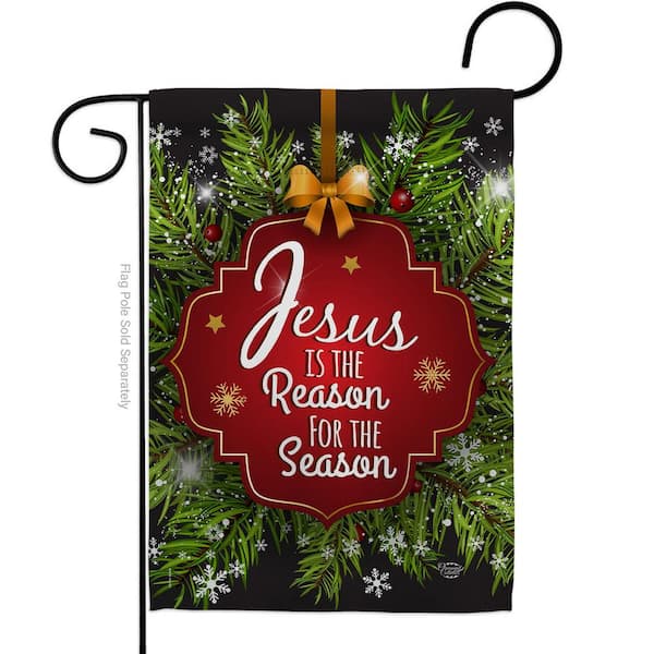 MERRY Christmas Jesus Banner Flag Sign Many Sizes Available Ready to Hang 