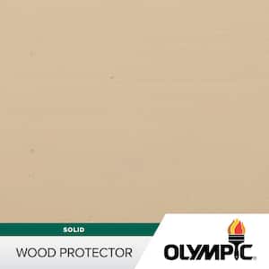 Wood Protector 1 gal. SC-1062 Pink Sand Exterior Solid Stain Plus Sealer in One