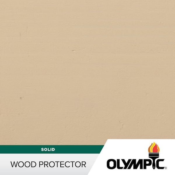 Wood Protector 1 gal. SC-1062 Pink Sand Exterior Solid Stain Plus Sealer in One