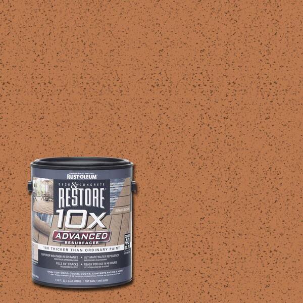 Rust-Oleum Restore 1 gal. 10X Advanced Cedartone Deck and Concrete Resurfacer