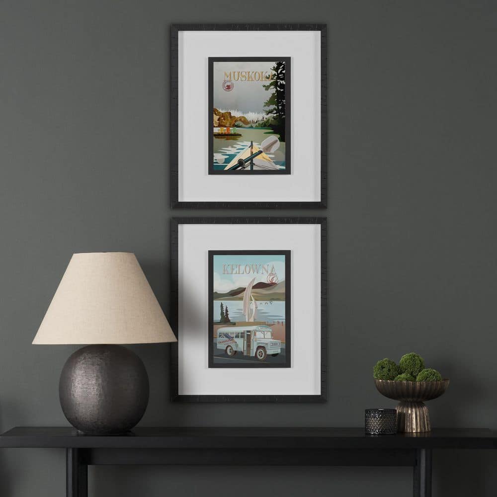 Muskoka Go Series Black Framed Wall Art 25.5 in. x 21.5 in. price history on PriceWatchPro