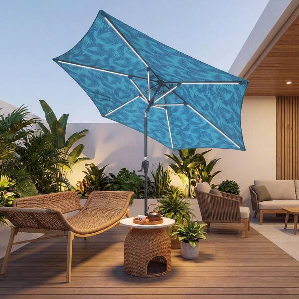 coral coast 9 ft deluxe auto tilt patio umbrella Galtech 737 Designed to cover 4 LuckByte 9 ft. Metal Market